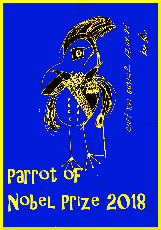 Попугай - Карл XVI Густав - фэнтези