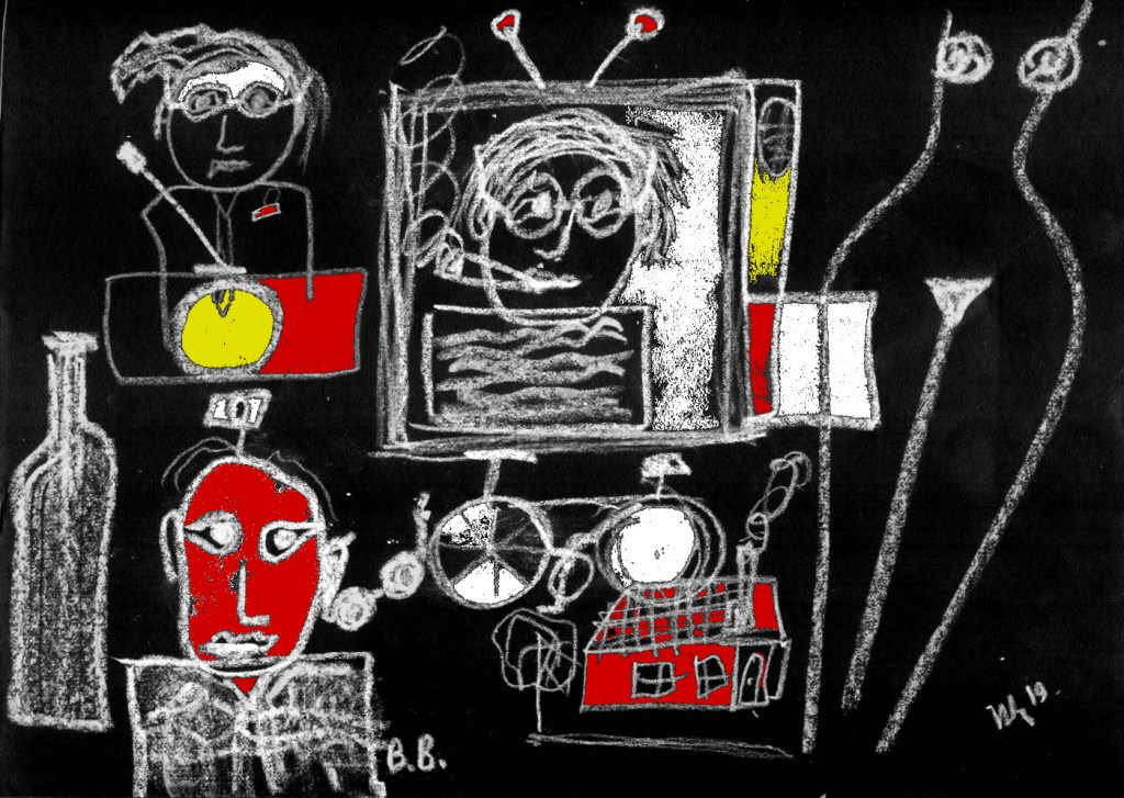 Диктатор В.В Путин- Королевские Заметки в стиле фэнтези. Рисунок Цуриков Илья & Ket Gun